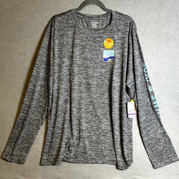 Surf & Swim Tee UPF50 Black Beach Pool Vacation Cruise XXL - Picture 1 of 4